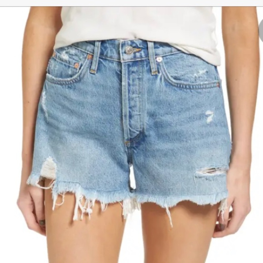 Agolde Parker Denim Short
